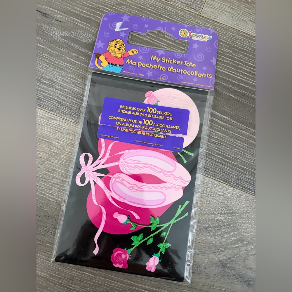 Vintage Sandylion My Sticker Tote Vintage Sticker Album